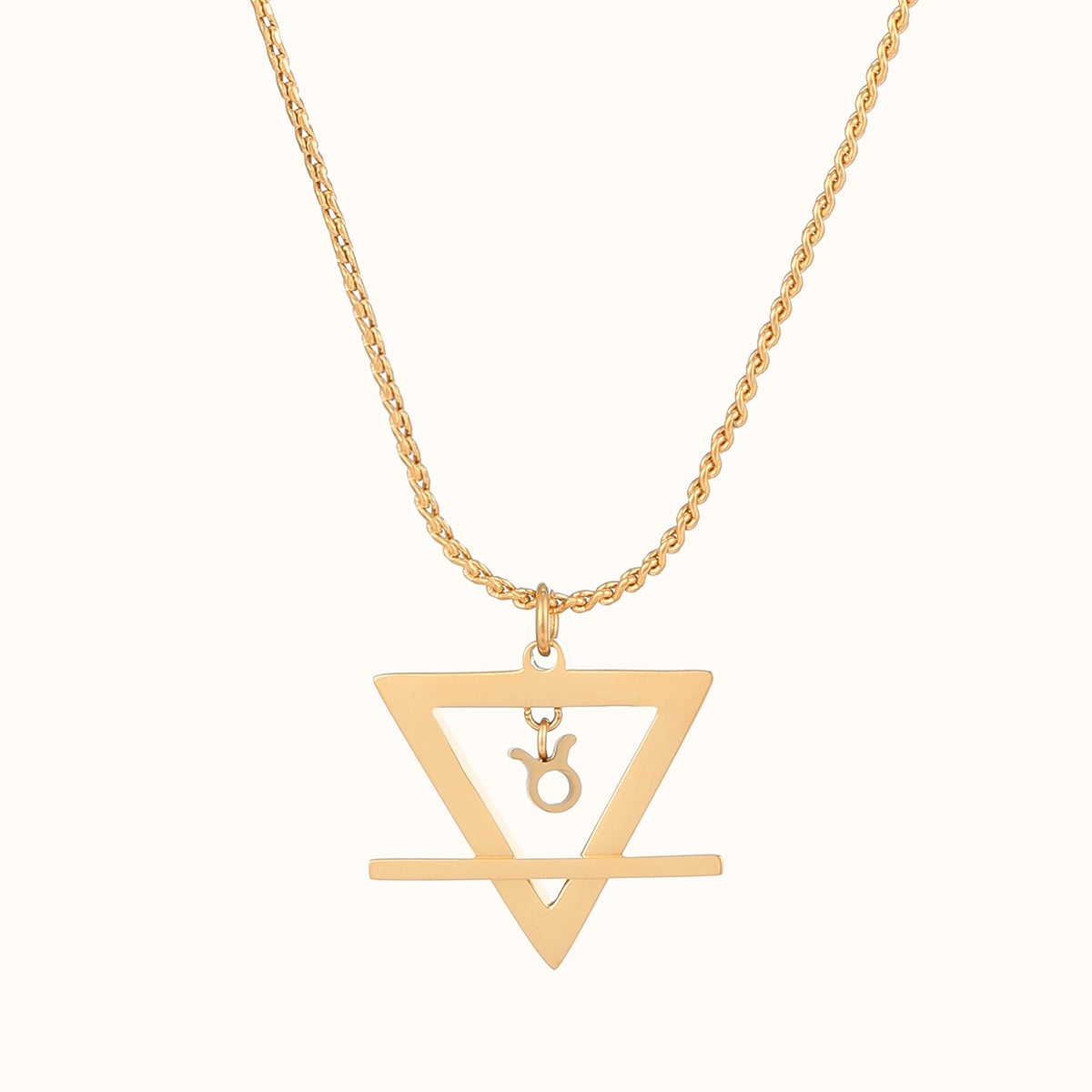 Earth meets Taurus necklace