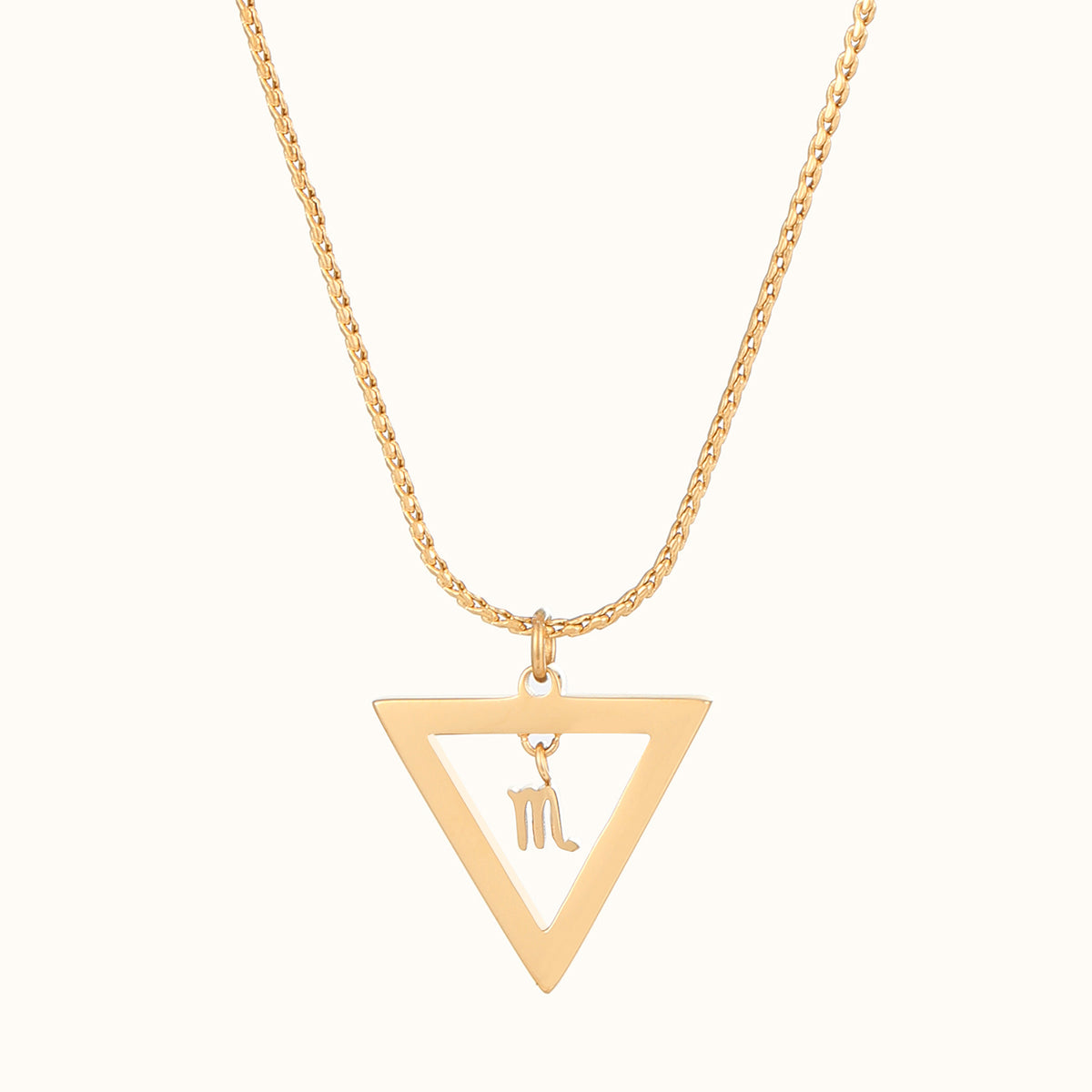 Water meets Scorpio necklace