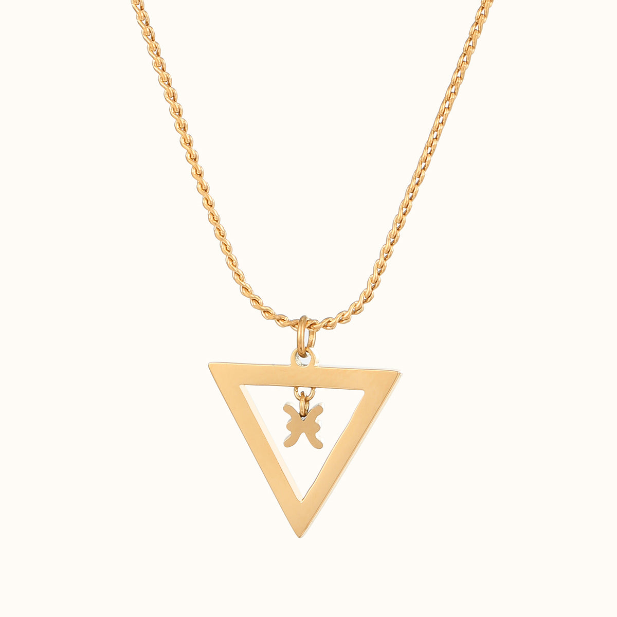 Water meets Pisces necklace