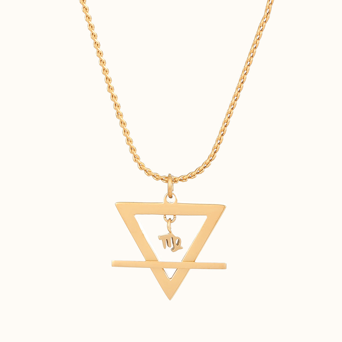 Earth meets Virgo necklace