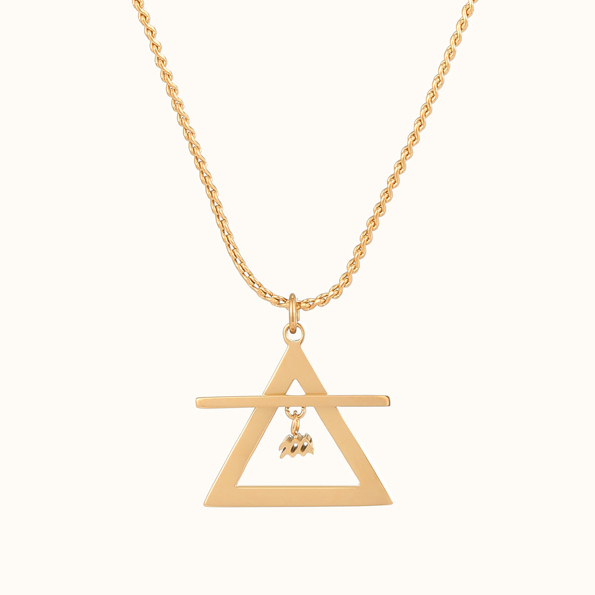 Air meets Aquarius necklace