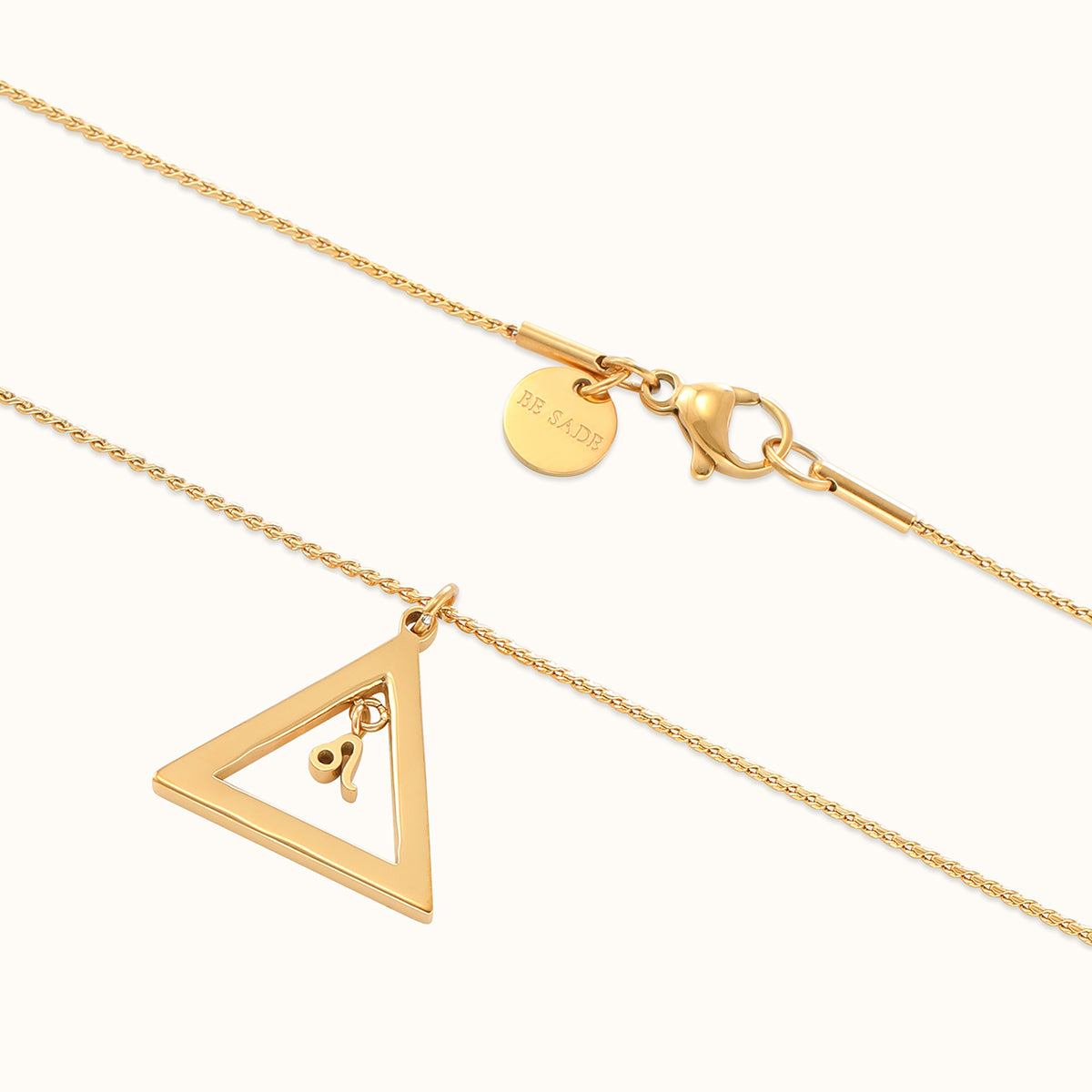 Fire meets Leo necklace