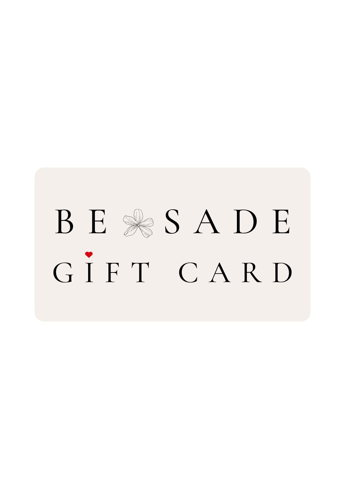 BE SADE Gutschein