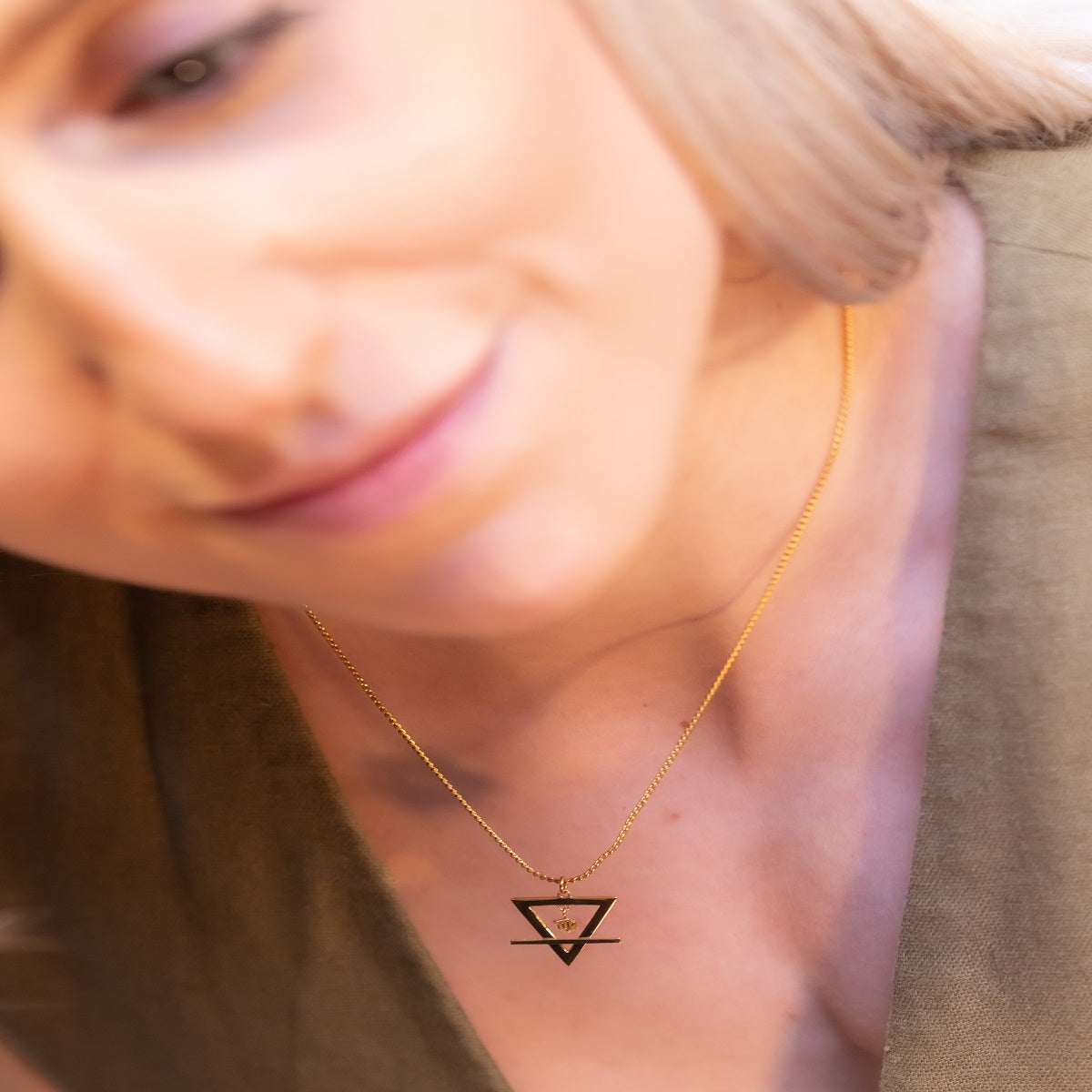 Earth meets Virgo necklace