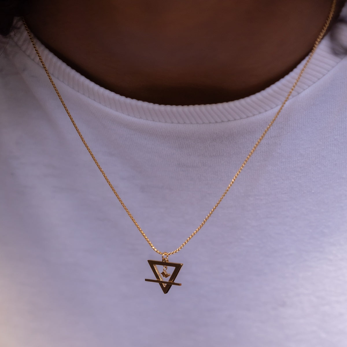 Earth meets Capricorn necklace