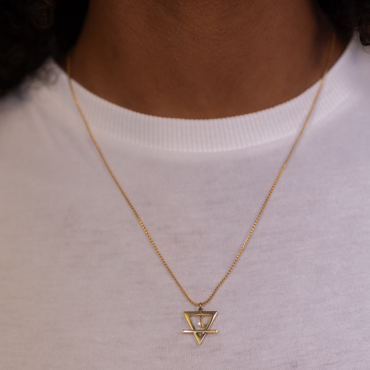 Earth meets Capricorn necklace