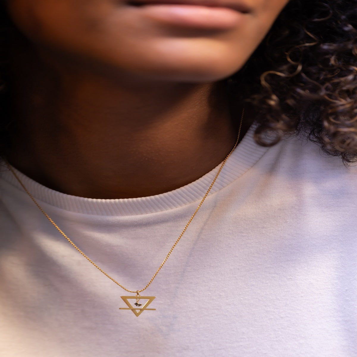 Earth meets Capricorn necklace