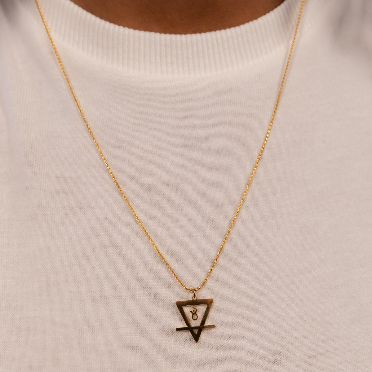 Earth meets Taurus necklace