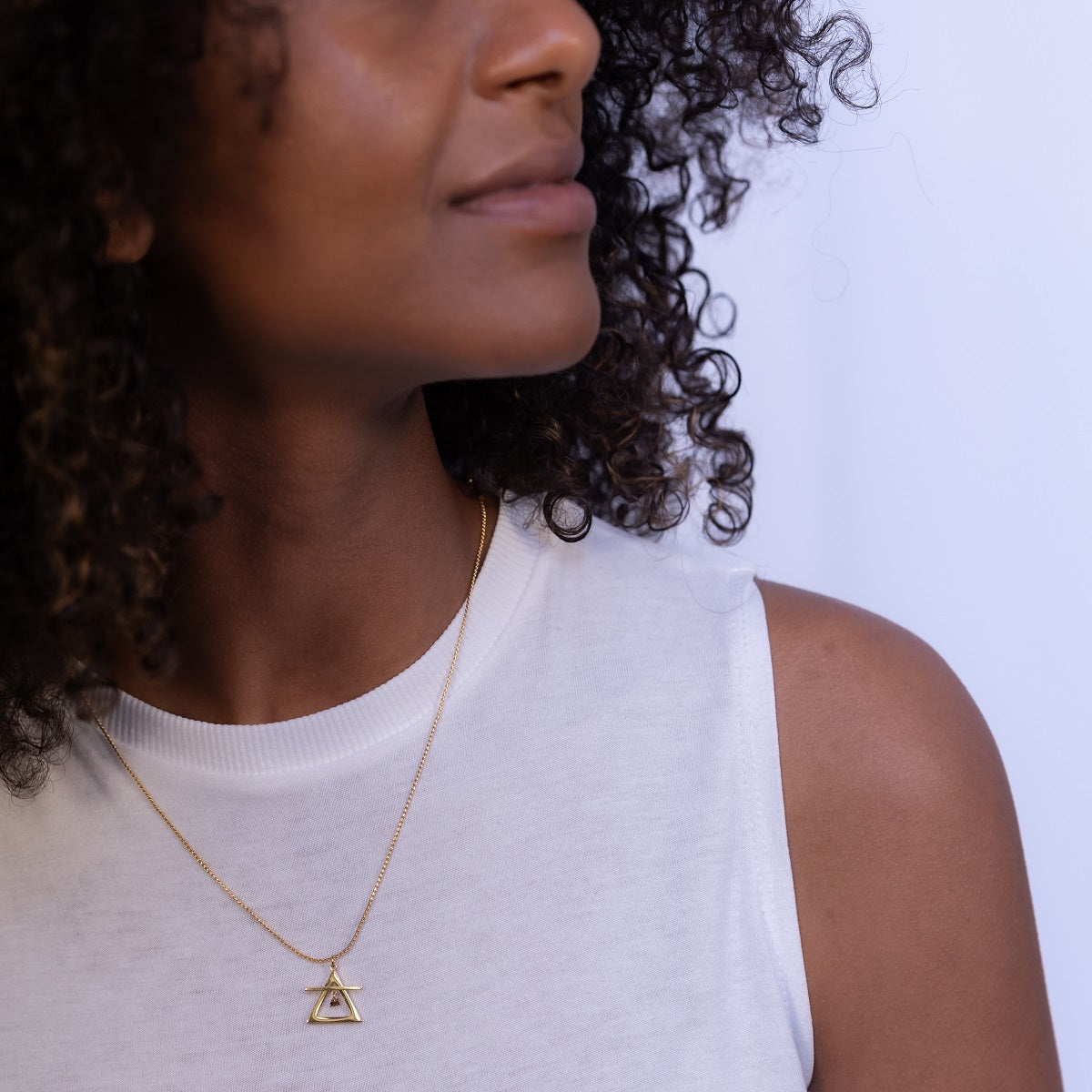 Air meets Aquarius necklace