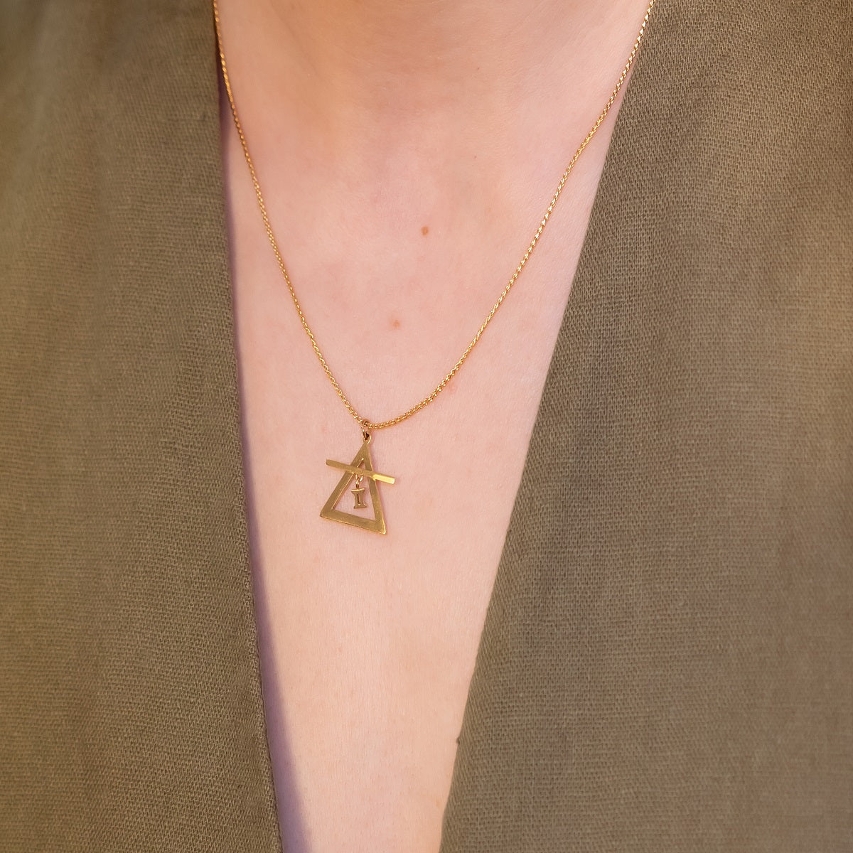 Air meets Gemini necklace