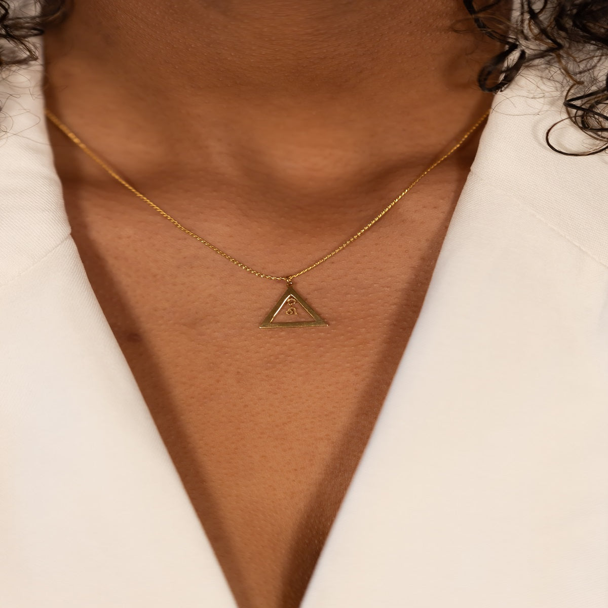 Fire meets Leo necklace