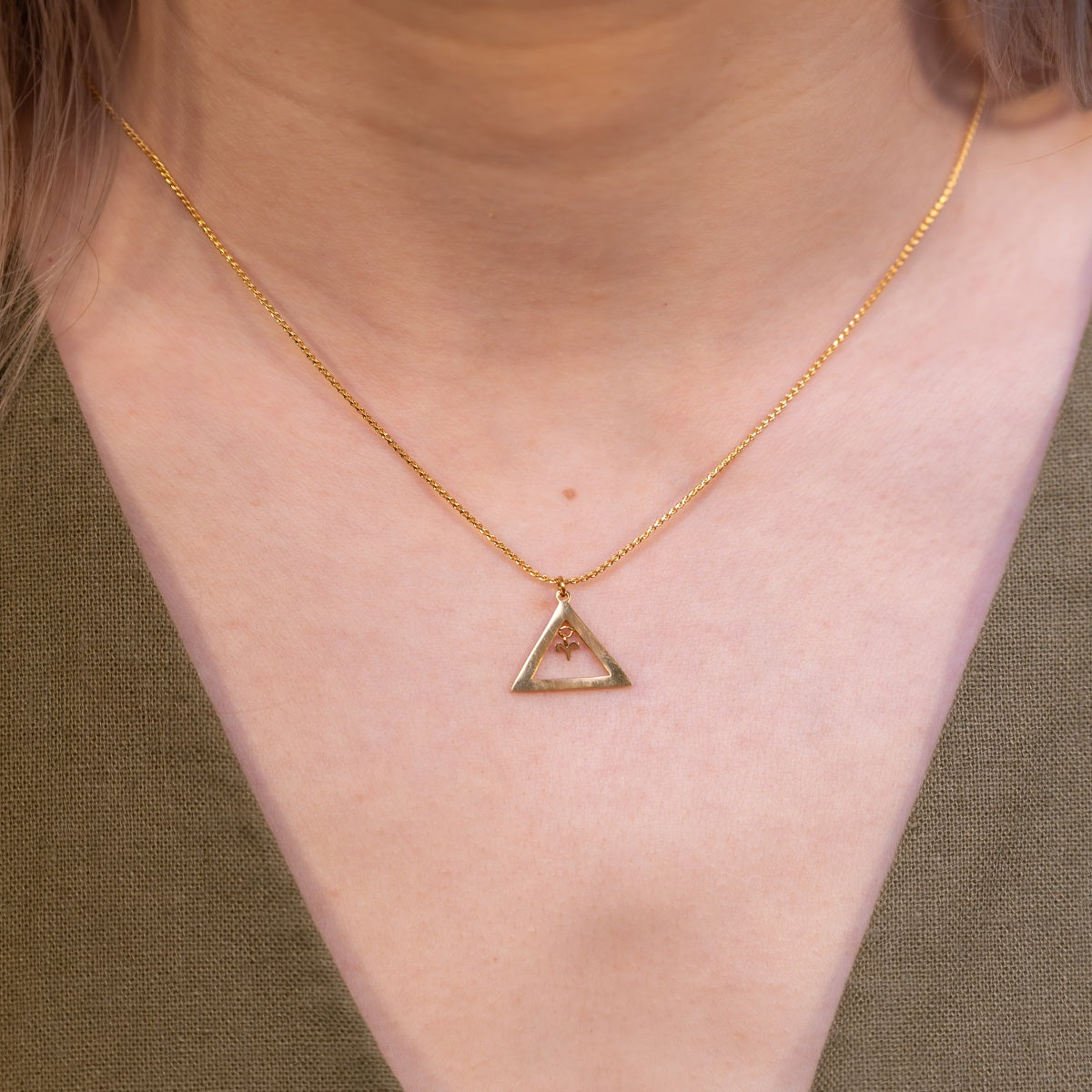 Fire meets Aries necklace