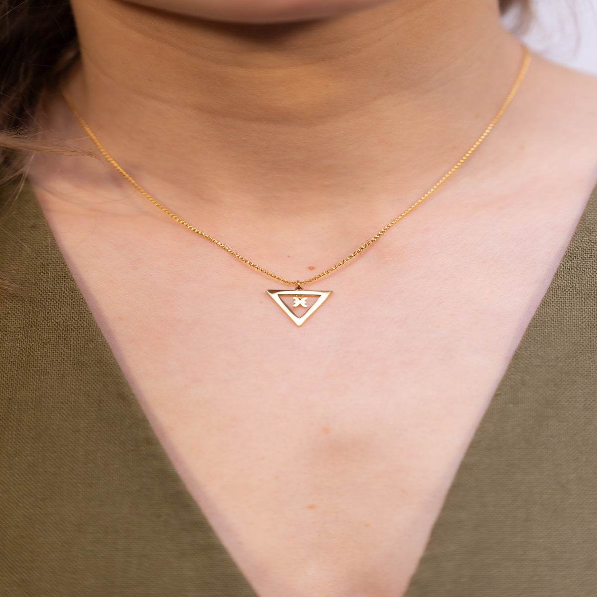 Water meets Pisces necklace